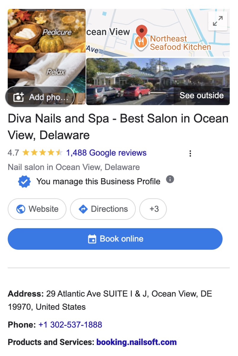 Hồ sơ Google Business
