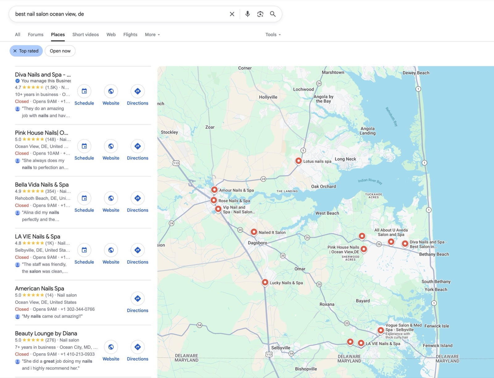 Google Maps · Hạng #1 khu vực