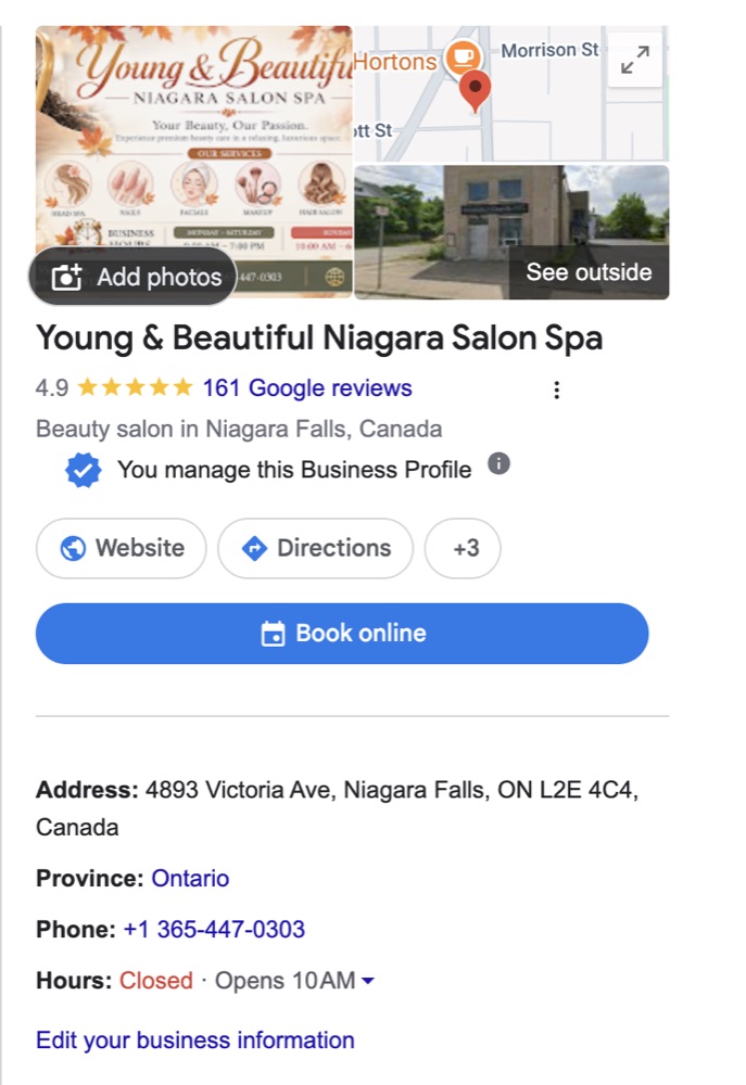 Hồ sơ Google Business